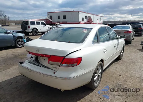 2007 Hyundai Azera Limited/Se из США, поврежденный, VIN KMHFC46F77A147355